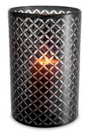 Diamond Patterned Cylindrical Hurricane | Eichholtz Gable | Oroatrade.com
