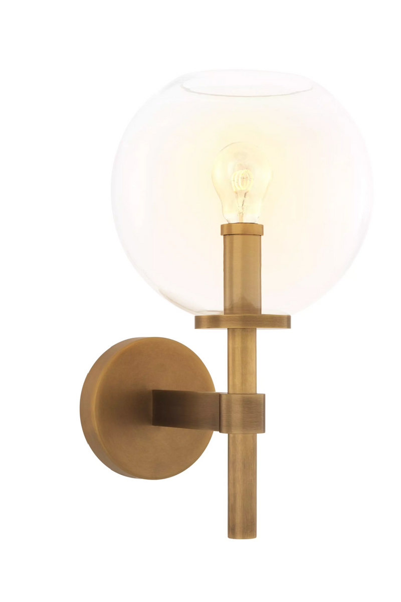 Glass Globe Wall Lamp | Eichholtz Jade | Oroatrade.com
