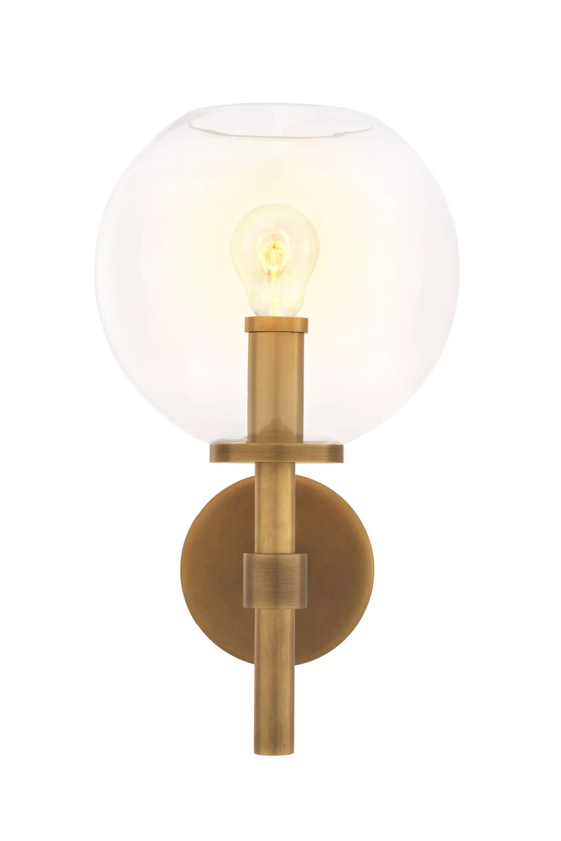 Glass Globe Wall Lamp | Eichholtz Jade | Oroatrade.com