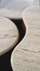 Organic Travertine Coffee Table | Eleonora Mari | Oroatrade.com