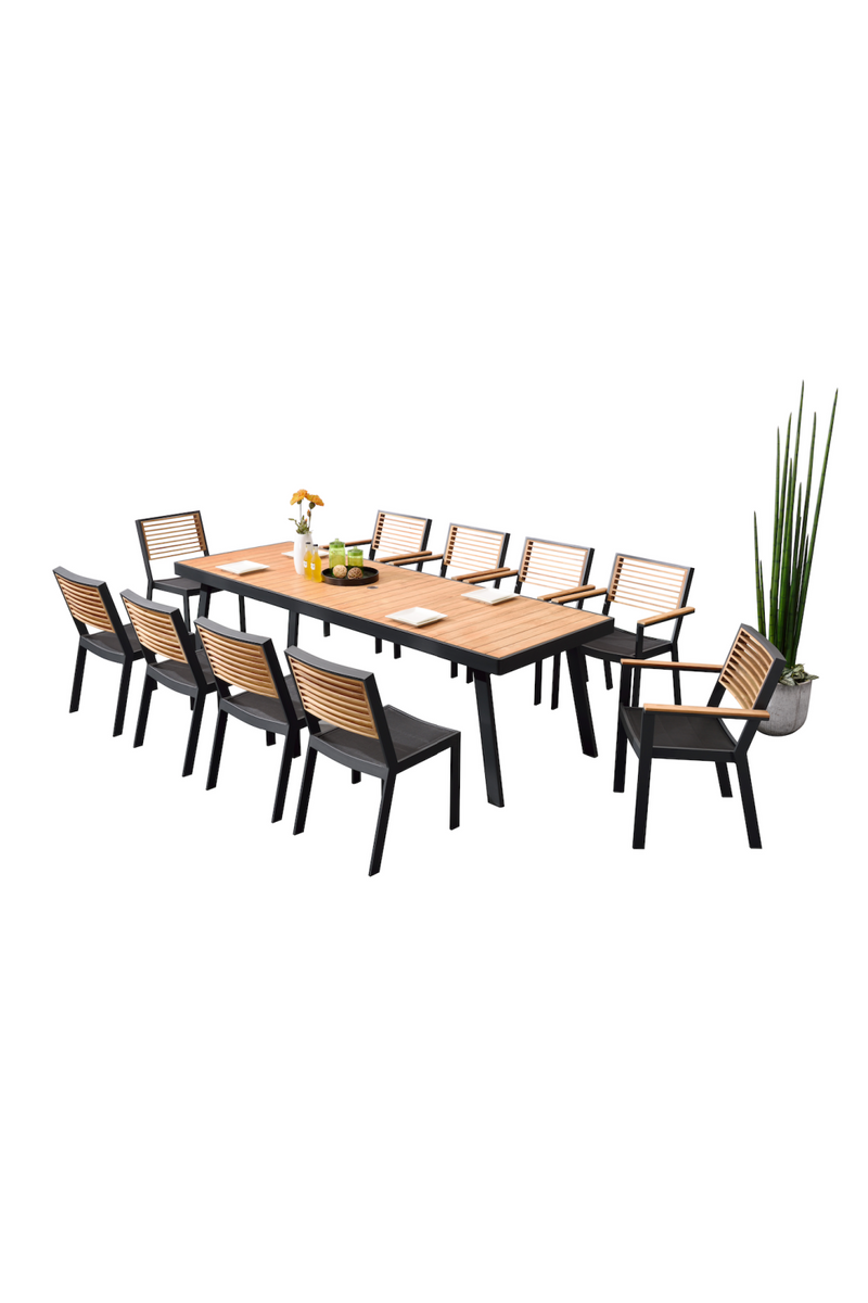 Black Outdoor Dining Armchair | Higold York | Oroatraade.com