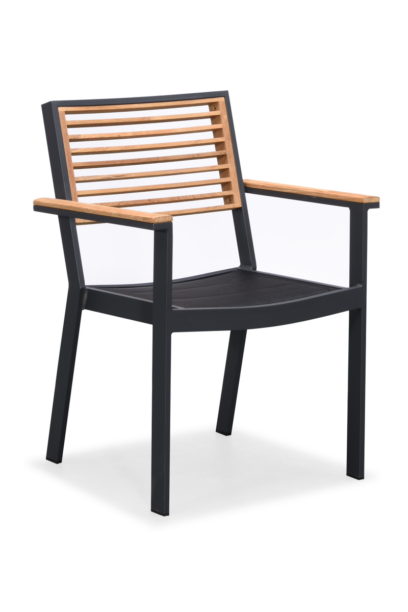 Black Outdoor Dining Armchair | Higold York | Oroatraade.com