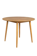 Round Natural Wood Dining Table | DF Fabio | Oroatrade.com