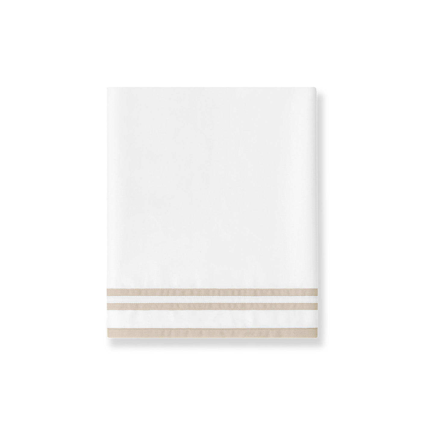 430TC Sateen Striped Flat Sheet | Amalia Home Sonata  | Oroatrade.com