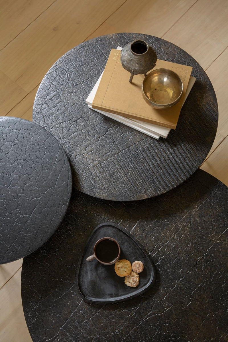 Round Coffee Table | Ethnicraft Luna | Oroatrade.com