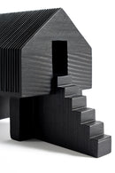 Black Mahogany Deco Object | Ethnicraft Stilt House | Oroatrade.com