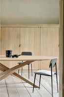 Oval Oak Dining Table | Ethnicraft Mikado | Oroatrade.com