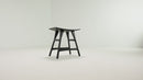 Black Oak Accent Stool | Ethnicraft Osso | Oroatrade.com