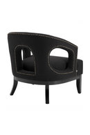Studded Black Accent Chair | Eichholtz Adam | Oroatrade.com