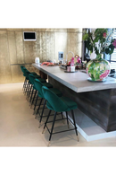 Velvet Bar Stool | Eichholtz Avorio | Oroatrade.com