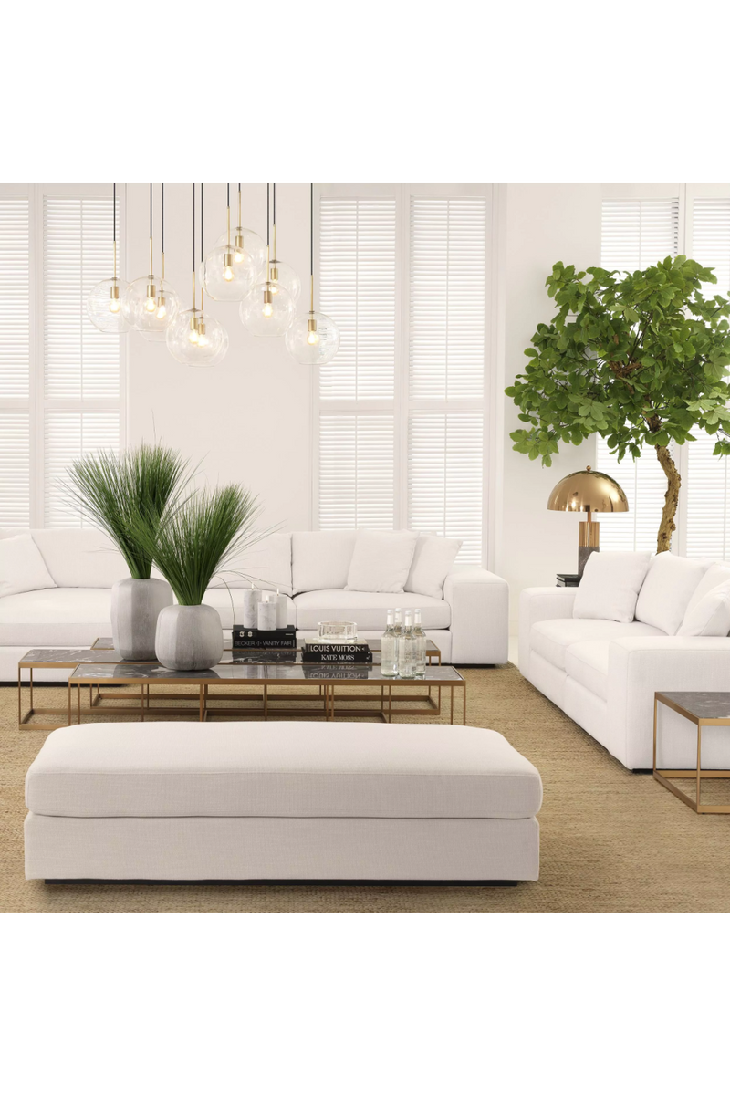 White Minimalist Sofa | Eichholtz Vista Grande | Oroatrade.com