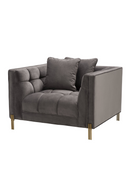 Tufted Velvet Accent Chair | Eichholtz Sienna | Oroatrade.com