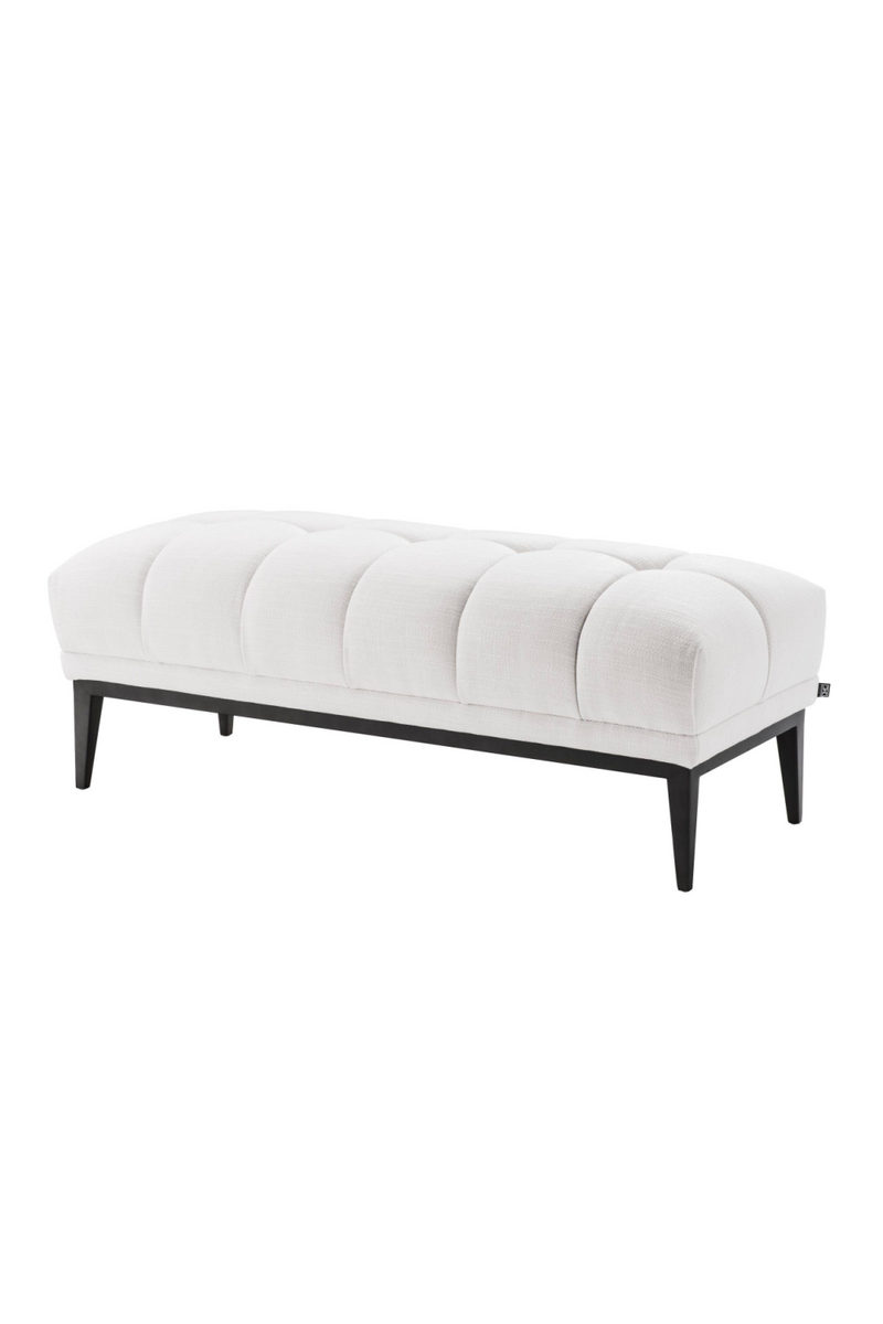 White Tufted Upholstered Bench | Eichholtz Aurelio | OROA TRADE