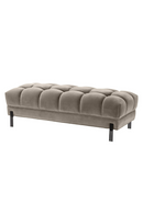 Greige Tufted Upholstered Bench | Eichholtz Sienna | OROA TRADE