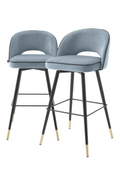 Cut-Out Back Bar Stools (2) | Eichholtz Cliff | Oroatrade.com