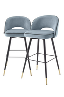 Cut-Out Back Bar Stools (2) | Eichholtz Cliff | Oroatrade.com