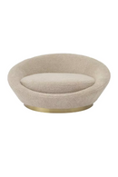 Round Upholstered Loveseat | Eichholtz Duardo | Oroatrade.com
