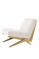 Cream Bouclé Lounge Chair | Eichholtz Fico | Oroatrade.com