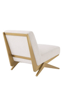 Cream Bouclé Lounge Chair | Eichholtz Fico | Oroatrade.com