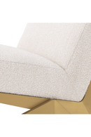 Cream Bouclé Lounge Chair | Eichholtz Fico | Oroatrade.com
