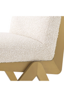 Cream Bouclé V-Leg Dining Chair | Eichholtz Fico | Oroatrade.com