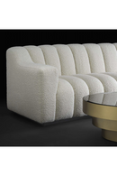 Cream Bouclé Channeled Sofa | Eichholtz Kelly | Oroatrade.com