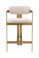 Modern Upholstered Counter Stool | Eichholtz Donato | Oroatrade.com