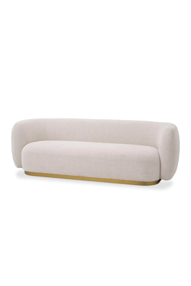 White Curved Sofa | Eichholtz Roxy | Oroatrade.com