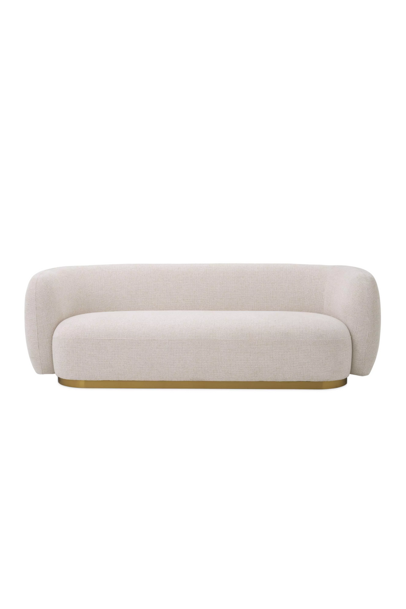 White Curved Sofa | Eichholtz Roxy | Oroatrade.com