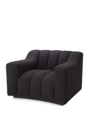 Channel Stitched Lounge Armchair | Eichholtz Kelly | Oroatrade.com