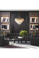 Channel Stitched Lounge Armchair | Eichholtz Kelly | Oroatrade.com