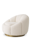 Modern Bouclé Swivel Chair | Eichholtz Inger | Oroatrade.com