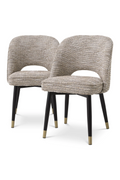 Cut-Out Back Dining Chair Set (2) | Eichholtz Cliff | Oroatrade.com