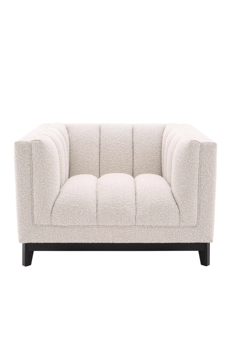 Channeled Bouclé Accent Chair | Eichholtz Ditmar | Oroatrade.com