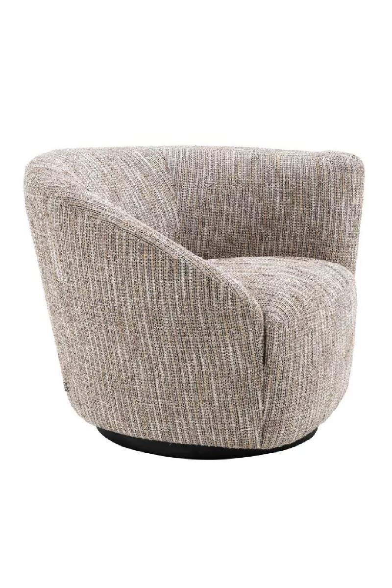 Beige Asymmetrical Swivel Chair | Eichholtz Colin | Oroatrade.com