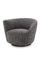 Black Asymmetrical Swivel Chair | Eichholtz Colin | Oroatrade.com