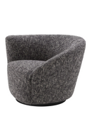 Black Asymmetrical Swivel Chair | Eichholtz Colin | Oroatrade.com