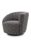 Black Asymmetrical Swivel Chair | Eichholtz Colin | Oroatrade.com