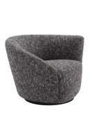 Black Asymmetrical Swivel Chair | Eichholtz Colin | Oroatrade.com