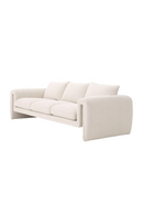 Cream Bouclé Upholstered Sofa | Eichholtz Tondo | Oroatrade.com