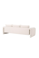 Cream Bouclé Upholstered Sofa | Eichholtz Tondo | Oroatrade.com