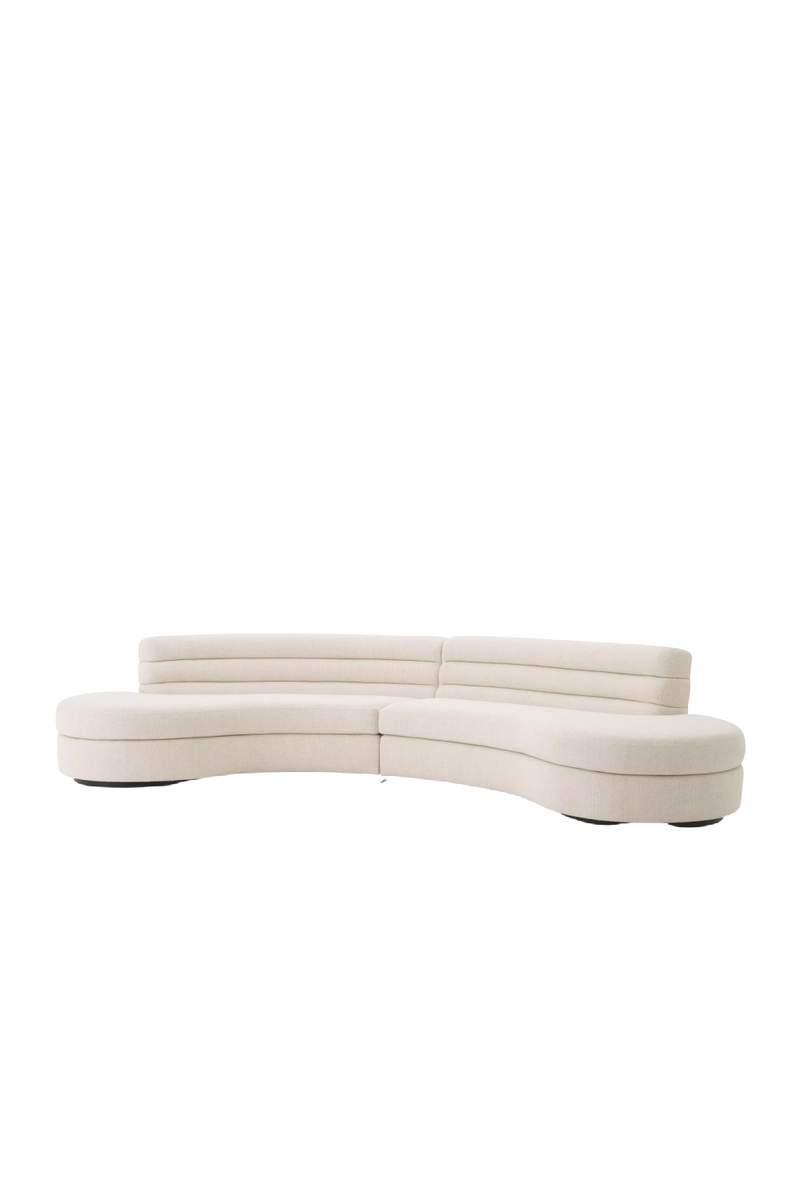 Organic-Shaped Sectional Sofa | Eichholtz Lennox | Oroatrade.com