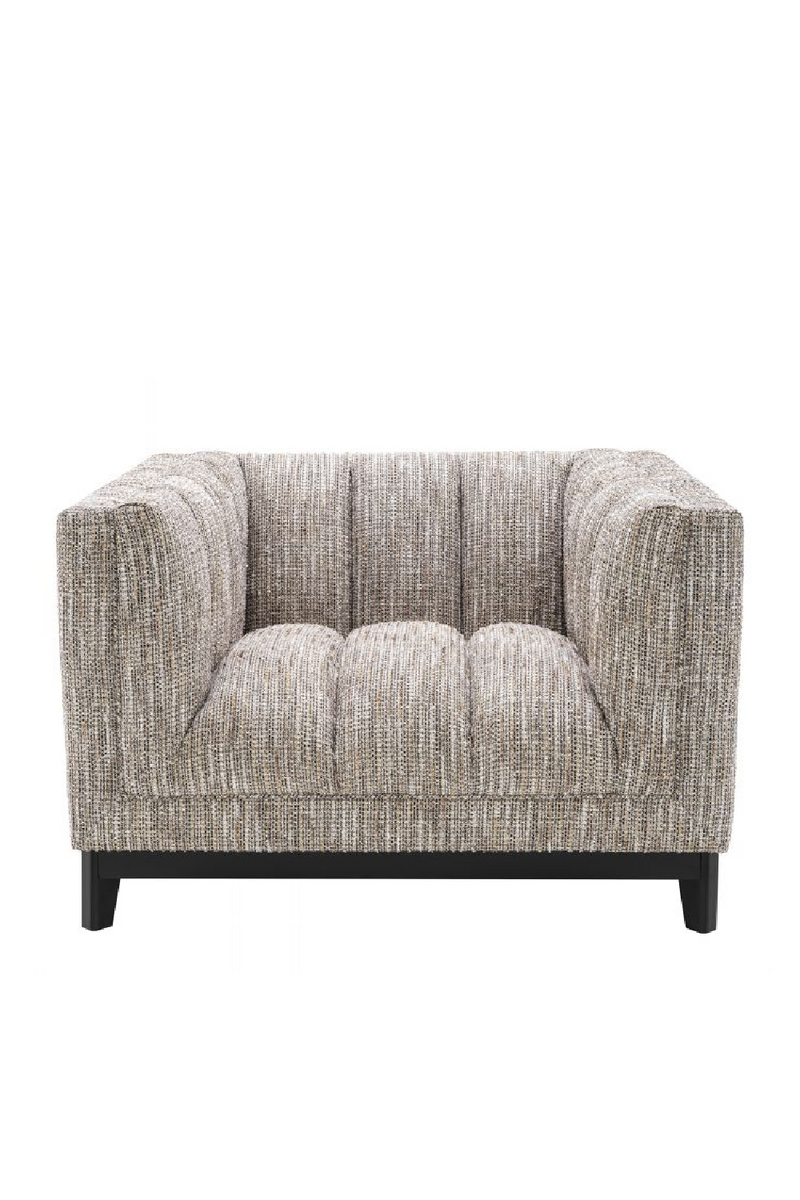 Beige Upholstered Channel Stitched Chair | Eichholtz Ditmar | OROATRADE.com