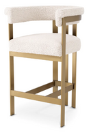 Modern Curved Counter Stool | Eichholtz Clubhouse | Oroatrade.com