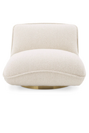 Cream Bouclé Pillow Swivel Chair | Eichholtz Relax | Oroatrade.com