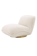 Cream Bouclé Pillow Swivel Chair | Eichholtz Relax | Oroatrade.com