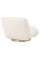 Cream Bouclé Pillow Swivel Chair | Eichholtz Relax | Oroatrade.com