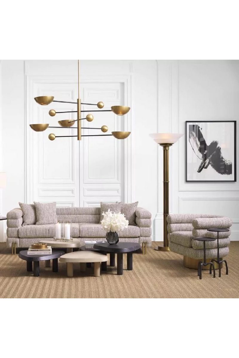 Beige Art Deco Swivel Chair | Eichholtz Maguire | Oroatrade.com