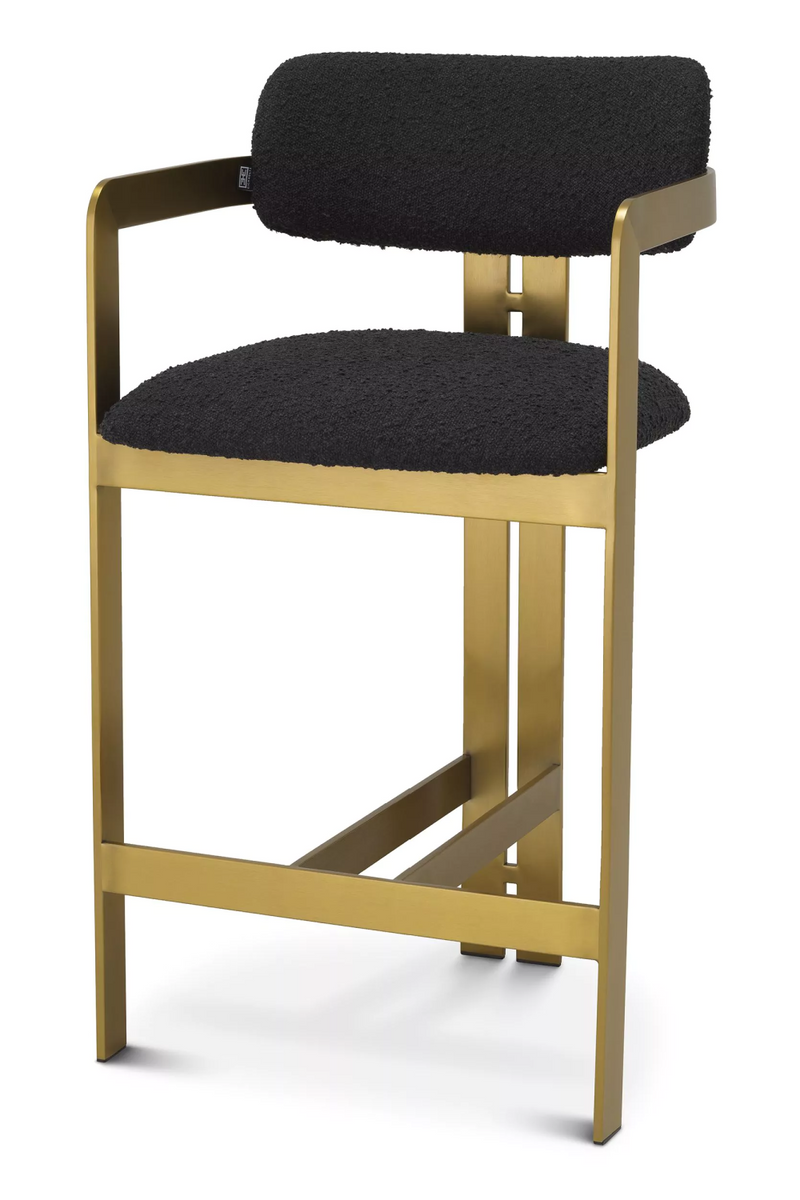 Modern Upholstered Counter Stool | Eichholtz Donato | Oroatrade.com