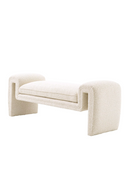 Free-form Upholstered Bench | Eichholtz Tondo | Oroatrade.com